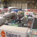 Lainsa obtiene la máxima calificación en un proyecto de limpieza de intercambiadores de calor en la central nuclear de Bugey en Francia