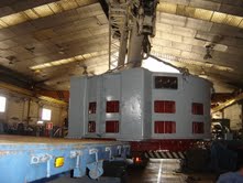 Electro Naval S.A. repara una de las máquinas eléctricas de mayor tamaño del sector industrial Andaluz