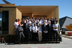 La casa solar SMLsystem, de la CEU-UCH, comienza la competición en el Solar Decathlon Europe