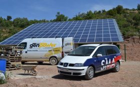 Factura eléctrica cero para una granja porcina gracias a su instalación fotovoltaica aislada