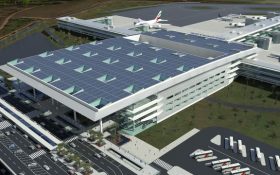 Comienza la instalación de los 33 lucernarios fotovoltaicos de Onyx Solar en el aeropuerto de Viracopos en Sao Paulo
