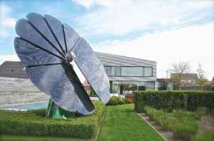 El “girasol fotovoltaico” que genera y almacena energía a la vez