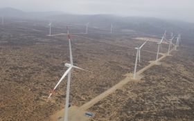 Parque Eólico Sarco completa la instalación del 100% de sus turbinas