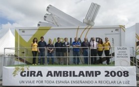AMBILAMP comienza la segunda exposici&oacute;n itinerante sobre reciclado de l&aacute;mparas