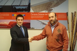 Convenio entre parques solares de navarra y cen&iacute;fer para formar futuros profesionales
