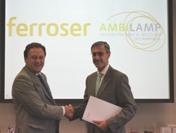FERROSER confía en AMBILAMP el reciclado de las lámparas usadas