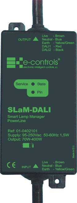 E-Controls presenta un nuevo controlador de luminarias DALI para alumbrado público