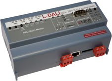 Nueva pasarela L-DALI para control remoto de cualquier tipo de fuente de luz desde un bus de control remoto LonWorks o BACnet