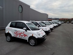 El ayuntamiento de Gijón incorpora coches eléctricos y gestionará su flota municipal bajo la modalidad de uso compartido