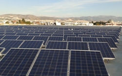 Atenas contará con 500 kW de energía limpia gracias a una cubierta fotovoltaica de Conergy