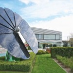 El “girasol fotovoltaico” que genera y almacena energía a la vez